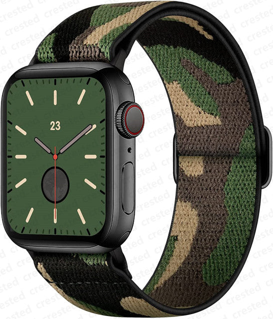 Scrunchie Strap for Apple watch band - The Well Being The Well Being UK / Camouflage / 42mm 44mm 45mm Ludovick-TMB Scrunchie Strap for Apple watch band