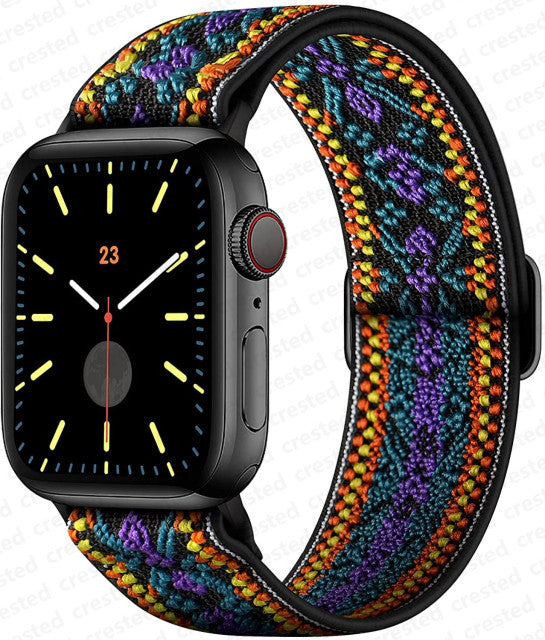 Scrunchie Strap for Apple watch band - The Well Being The Well Being UK / Bohemia purple / 42mm 44mm 45mm Ludovick-TMB Scrunchie Strap for Apple watch band