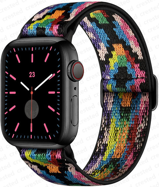 Scrunchie Strap for Apple watch band - The Well Being The Well Being UK / Bohemia color / 42mm 44mm 45mm Ludovick-TMB Scrunchie Strap for Apple watch band