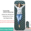 Camping mattress inflatable Single - The Well Being The Well Being Green Large Camp Mat / One Seat / Russian Federation Ludovick-TMB Camping mattress inflatable Single