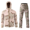 Men Camouflage Jacket Sets Outdoor Shark Skin Soft Shell Windbreaker Waterproof Hunting Clothes Set Military Tactical Clothing - The Well Being The Well Being Deserts camo / XXL Ludovick-TMB Men Camouflage Jacket Sets Outdoor Shark Skin Soft Shell Windbreaker Waterproof Hunting Clothes Set Military Tactical Clothing