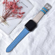 Apple Watch Strap band - The Well Being The Well Being Blue Lin Carie / 42mm or 44mm or 45mm Ludovick-TMB Apple Watch Strap band
