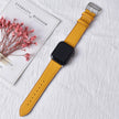 Apple Watch Strap band - The Well Being The Well Being Jaune Ambre / 38mm or 40mm or 41MM Ludovick-TMB Apple Watch Strap band