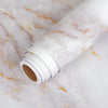 Waterproof Marble Self Adhesive Wallpaper Vinyl Film Wall Stickers Bathroom Kitchen Cupboard Room Decoration Sticky Paper Decal - The Well Being The Well Being Matte Thick WTG / 40cm x 1m Ludovick-TMB Waterproof Marble Self Adhesive Wallpaper Vinyl Film Wall Stickers Bathroom Kitchen Cupboard Room Decoration Sticky Paper Decal