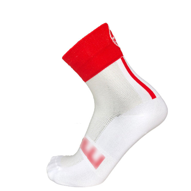 Cycling Socks Breathable Coolmax Basketball Running Football Socks Professional Sport Riding Socks - The Well Being The Well Being C4red Ludovick-TMB Cycling Socks Breathable Coolmax Basketball Running Football Socks Professional Sport Riding Socks