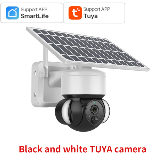 Camera Surveillance with Solar Panel, Motion Detection Supports Alexa & Google Home - The Well Being The Well Being Japan / BW camera Ludovick-TMB Camera Surveillance with Solar Panel, Motion Detection Supports Alexa & Google Home