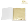 Gold Silver Foil Paper Leaf Gilding Craft Paper - The Well Being The Well Being 100pcs champagne1 Ludovick-TMB Gold Silver Foil Paper Leaf Gilding Craft Paper