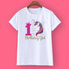 Unicorn Birthday Shirt 1-12 Birthday T-Shirt - The Well Being The Well Being H6598-KSTWH- / 8T Ludovick-TMB Unicorn Birthday Shirt 1-12 Birthday T-Shirt