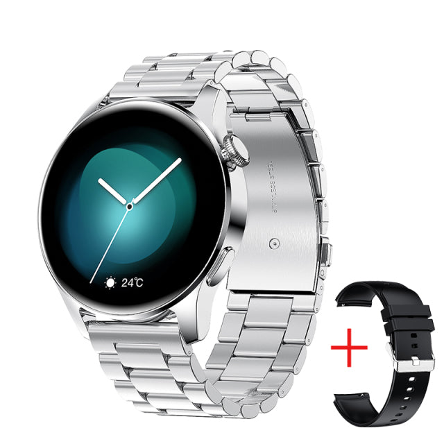 Waterproof Smart Watch Full Touch - The Well Being The Well Being Steel silver / SPAIN Ludovick-TMB Waterproof Smart Watch Full Touch