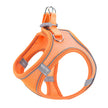 Pet Harness Dog Leash Vest Chest Harness Adjustable Nylon Breathable Reflective Outdoor Walking Dog Chest Strap Small and Medium - The Well Being The Well Being Orange Harness / XXXS Ludovick-TMB Pet Harness Dog Leash Vest Chest Harness Adjustable Nylon Breathable Reflective Outdoor Walking Dog Chest Strap Small and Medium