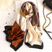 Scarves soft long print silk scarves lady shawl and wrap - The Well Being The Well Being style 47 Ludovick-TMB Scarves soft long print silk scarves lady shawl and wrap