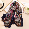 Scarves soft long print silk scarves lady shawl and wrap - The Well Being The Well Being style 39 Ludovick-TMB Scarves soft long print silk scarves lady shawl and wrap