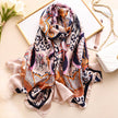 Scarves soft long print silk scarves lady shawl and wrap - The Well Being The Well Being style 8 Ludovick-TMB Scarves soft long print silk scarves lady shawl and wrap