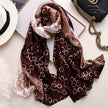 Scarves soft long print silk scarves lady shawl and wrap - The Well Being The Well Being style 57 Ludovick-TMB Scarves soft long print silk scarves lady shawl and wrap