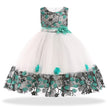 Dresses Flower Girls Wedding Dress Kids Prom Dresses For Girls Elegant Baby - The Well Being The Well Being Green / 3T Height 90-100cm Ludovick-TMB Dresses Flower Girls Wedding Dress Kids Prom Dresses For Girls Elegant Baby