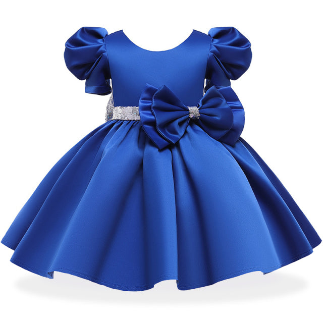 Dresses Flower Girls Wedding Dress Kids Prom Dresses For Girls Elegant Baby - The Well Being The Well Being Blue / 6T Height 120-130cm Ludovick-TMB Dresses Flower Girls Wedding Dress Kids Prom Dresses For Girls Elegant Baby