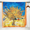 Print silk scarf for lady - The Well Being The Well Being 60 / CN Ludovick-TMB Print silk scarf for lady
