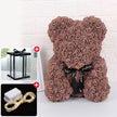 Wedding Decoration Rose Bear Artificial Flower With Box and Light Rose Teddy Bear. Women Girlfriend Birthday Gifts - The Well Being The Well Being Brown / United Kingdom Ludovick-TMB Wedding Decoration Rose Bear Artificial Flower With Box and Light Rose Teddy Bear. Women Girlfriend Birthday Gifts