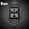 Metal Bezel Apple Watch Band Case - The Well Being The Well Being United States / Steel black / 40mm Ludovick-TMB Metal Bezel Apple Watch Band Case