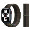 Nylon Loop Strap Band For Apple Watch - The Well Being The Well Being UK / Tornado-Gray / 42mm-44mm-45mm Ludovick-TMB Nylon Loop Strap Band For Apple Watch