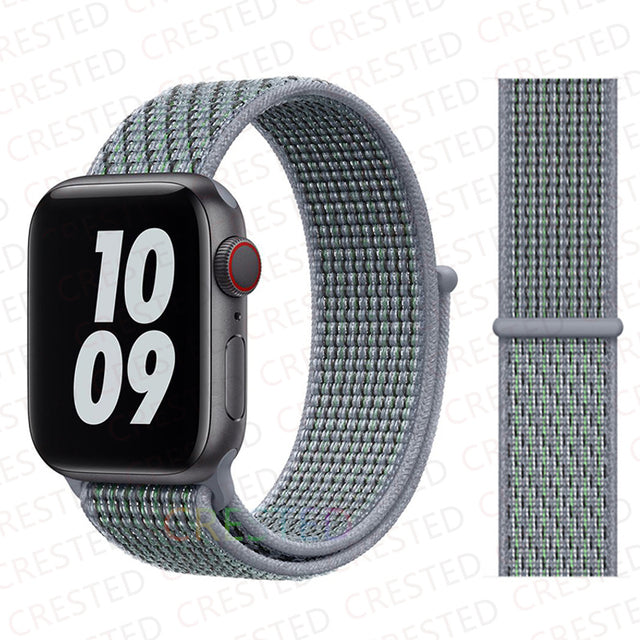 Nylon Loop Strap Band For Apple Watch - The Well Being The Well Being Ludovick-TMB Nylon Loop Strap Band For Apple Watch