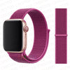 Nylon Loop Strap Band For Apple Watch - The Well Being The Well Being UK / 37 Dragon Fruit / 42mm-44mm-45mm Ludovick-TMB Nylon Loop Strap Band For Apple Watch