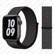 Nylon Loop Strap Band For Apple Watch - The Well Being The Well Being UK / 20 Summiit black / 42mm-44mm-45mm Ludovick-TMB Nylon Loop Strap Band For Apple Watch